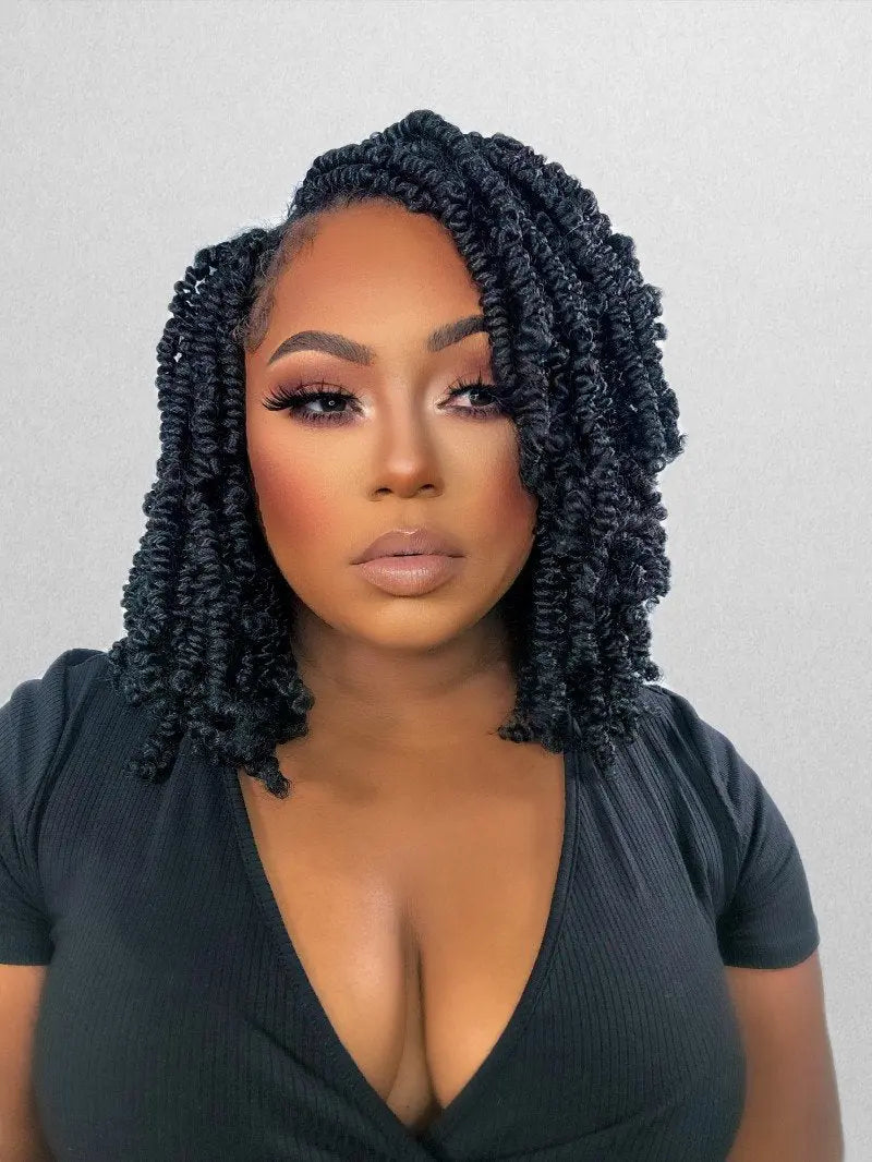 Toyotress Bob Spring Twist Crochet Synthetic Braiding Hair Extensions